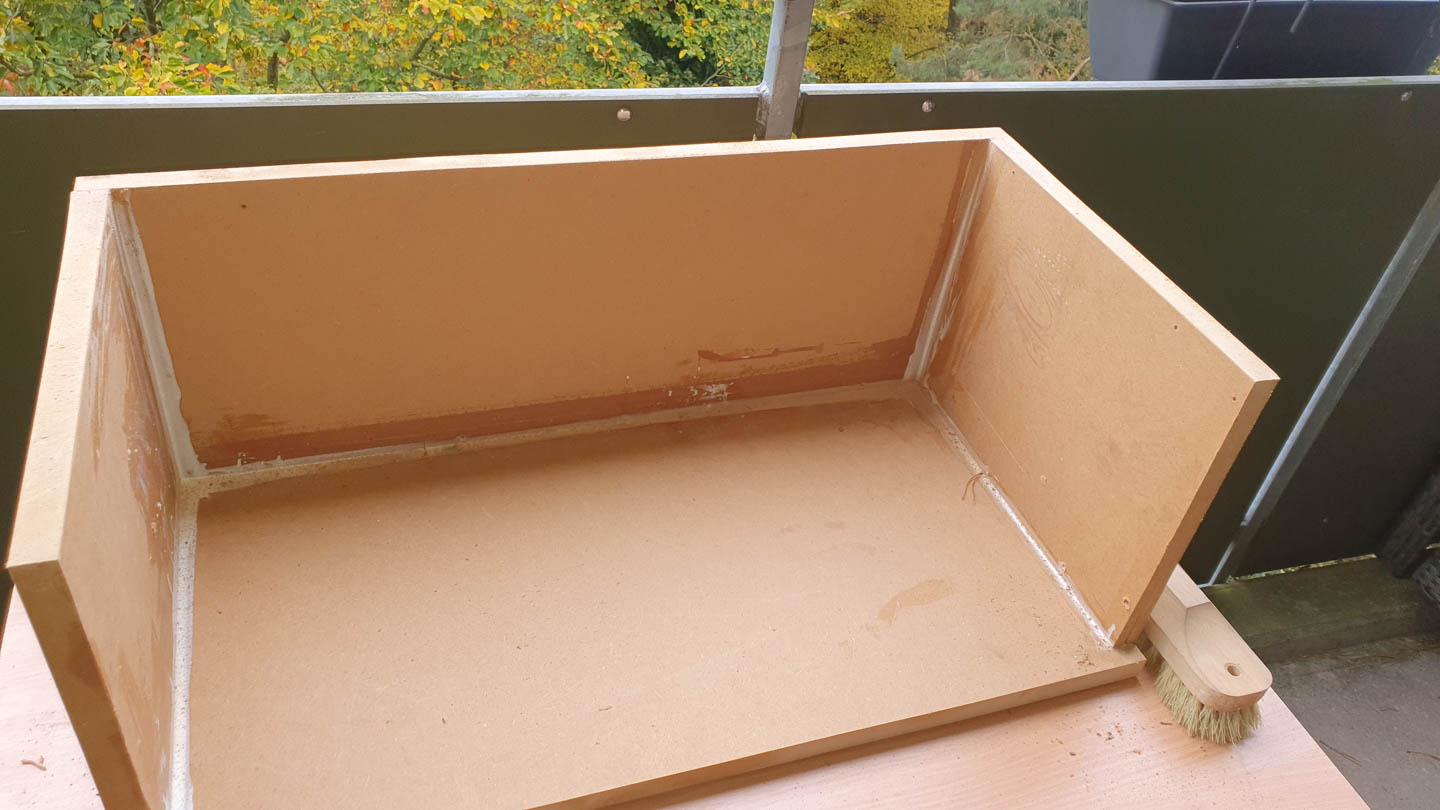 Subwoofer-Gehäuse Bau Schritt 27