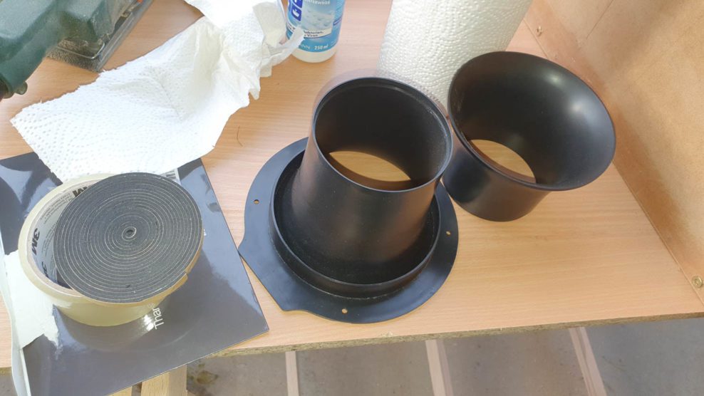 Subwoofer-Gehäuse Bau Schritt 34