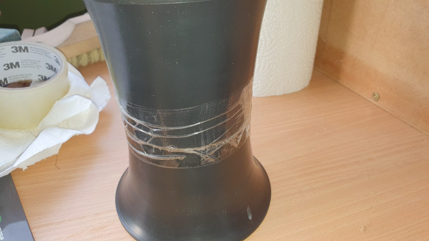 Subwoofer-Gehäuse Bau Schritt 36