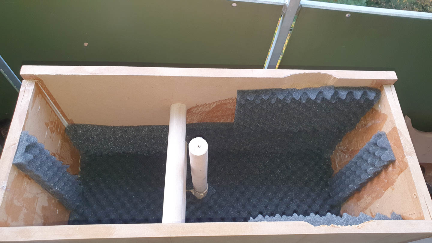 Subwoofer-Gehäuse Bau Schritt 41