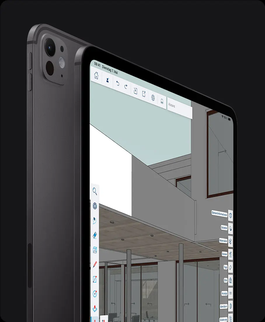 Apple ipad m4 Mikros Kameras Action