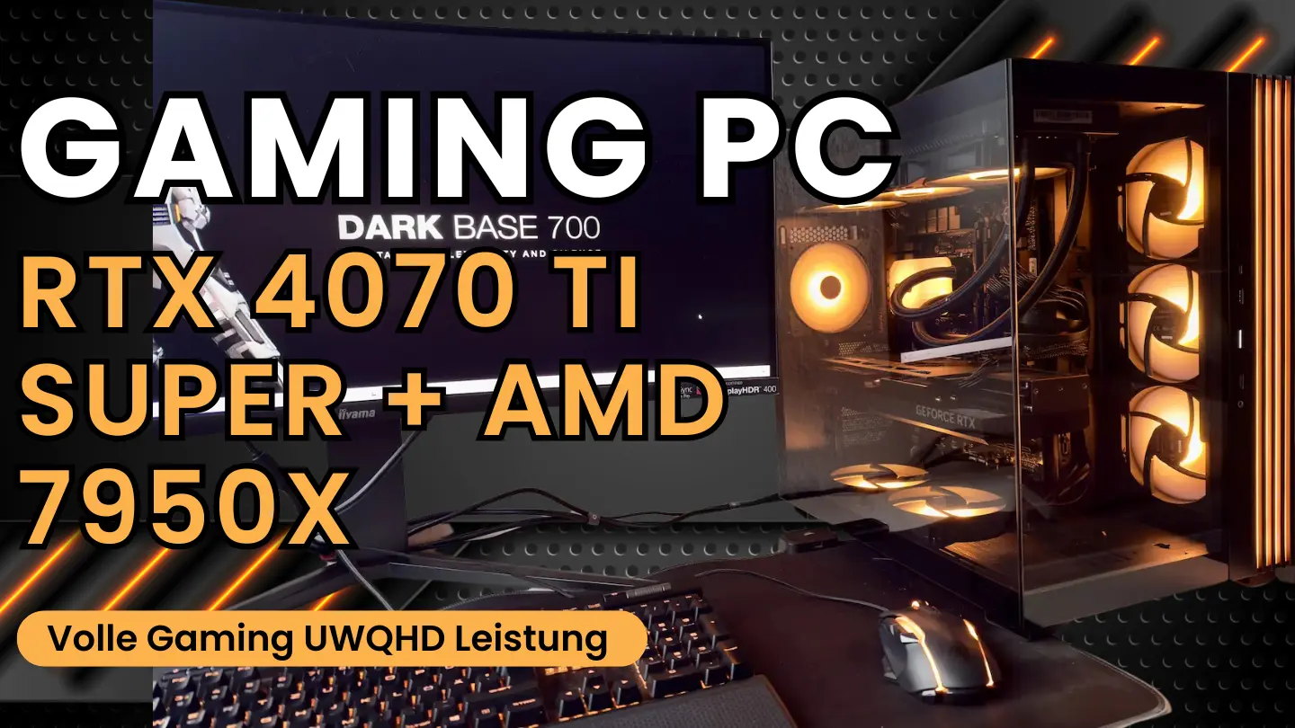 Gaming Setup RTX 4070 Ti Super + AMD 7950X – 2025