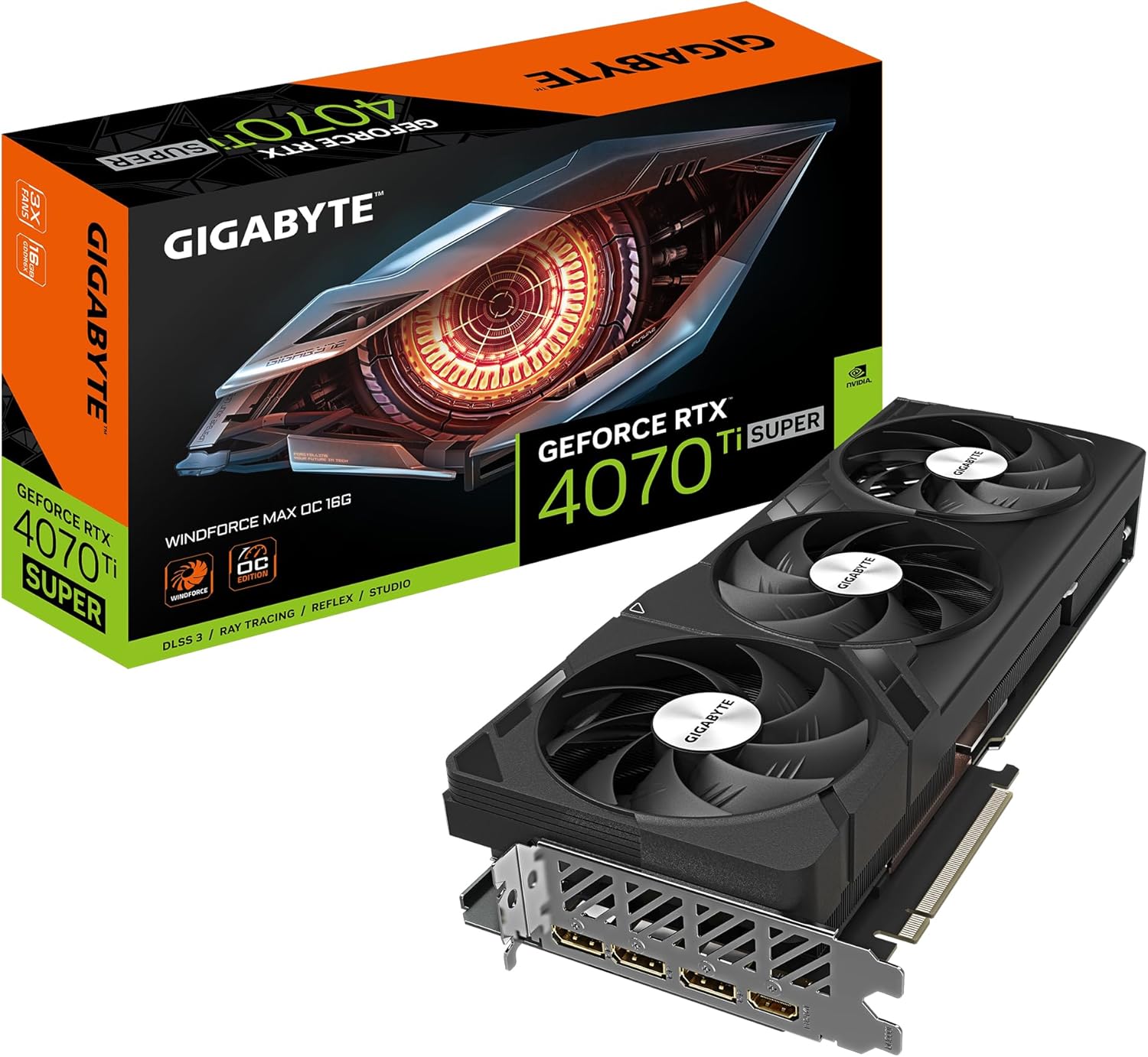 Gigabyte GeForce RTX 4070 Ti SUPER WINDFORCE MAX OC 00007 Produktbild
