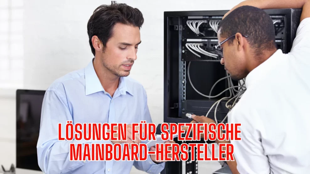 Lösungen für spezifische Mainboard-Hersteller​