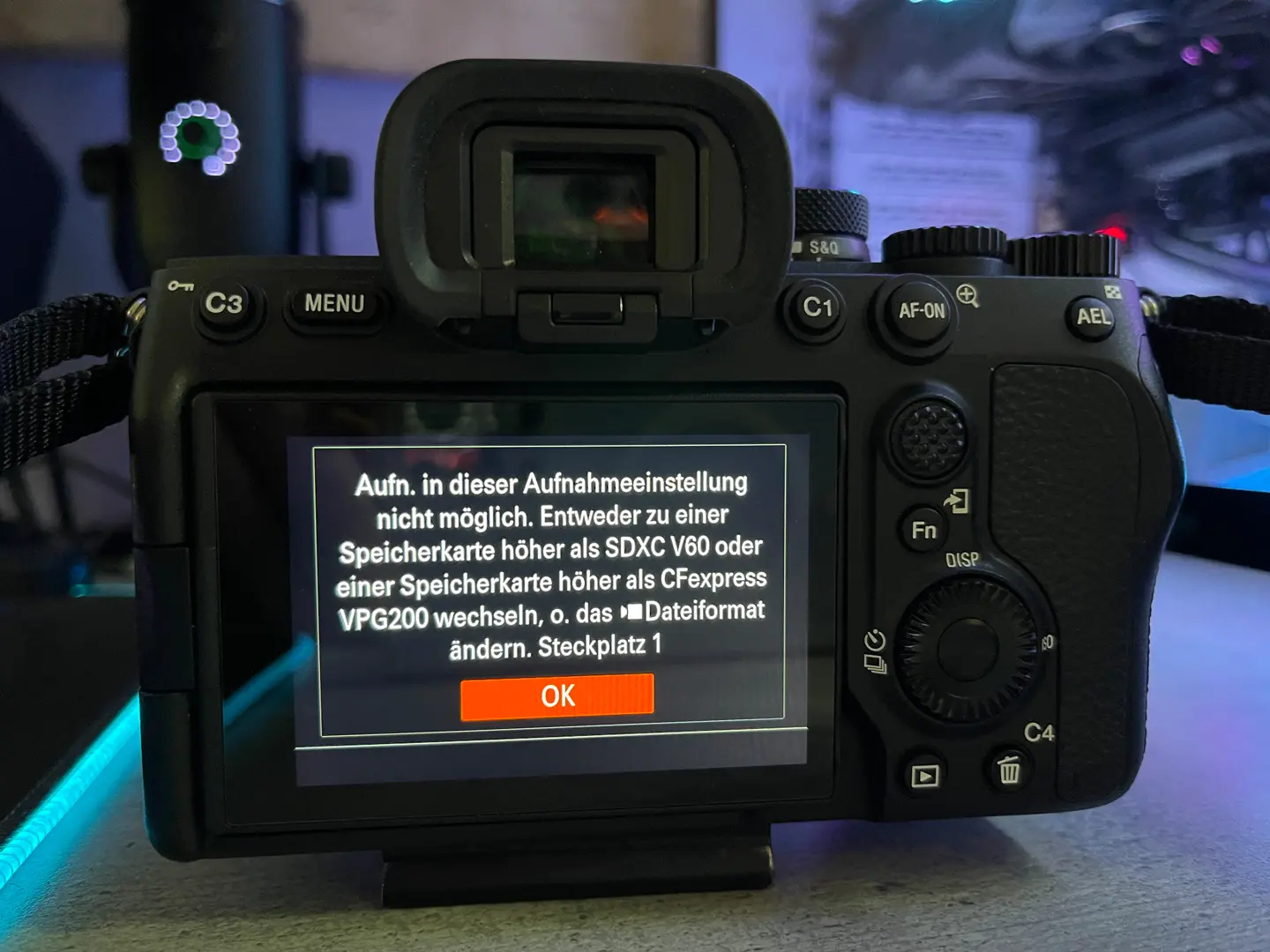 Alpha IV Zeitraffer mit S&Q