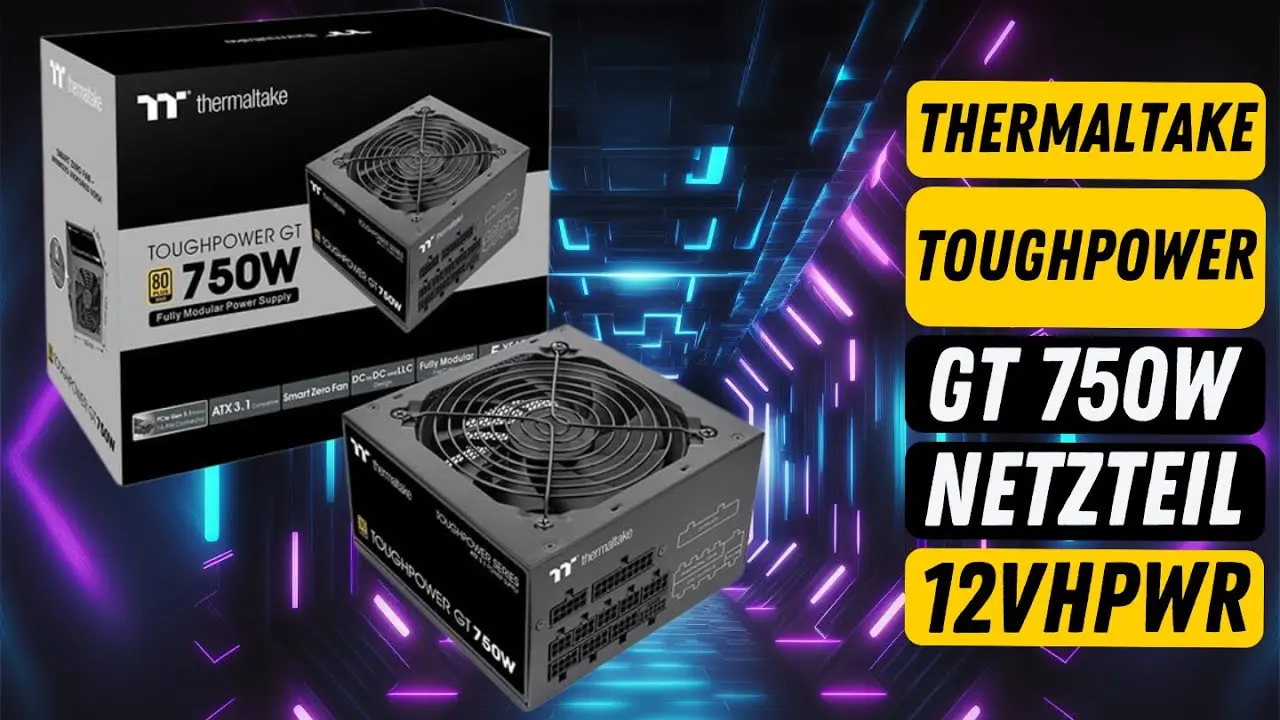Thermaltake Toughpower GT 750W vorgestellt – Starkes Netzteil für RTX 4070 Ti & Ryzen 9! 🔌💡 Thermaltake Toughpower GT 750W vorgestellt – Starkes Netzteil für RTX 4070 Ti & Ryzen 9! 🔌💡
