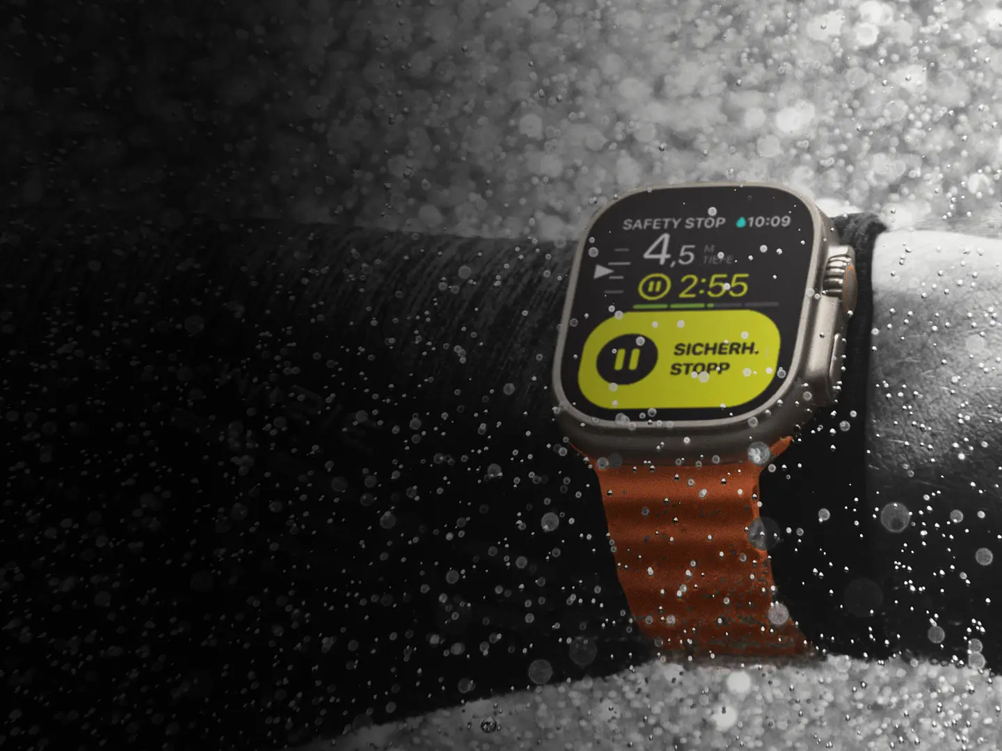 Tiefenmesser Apple Watch Ultra 2