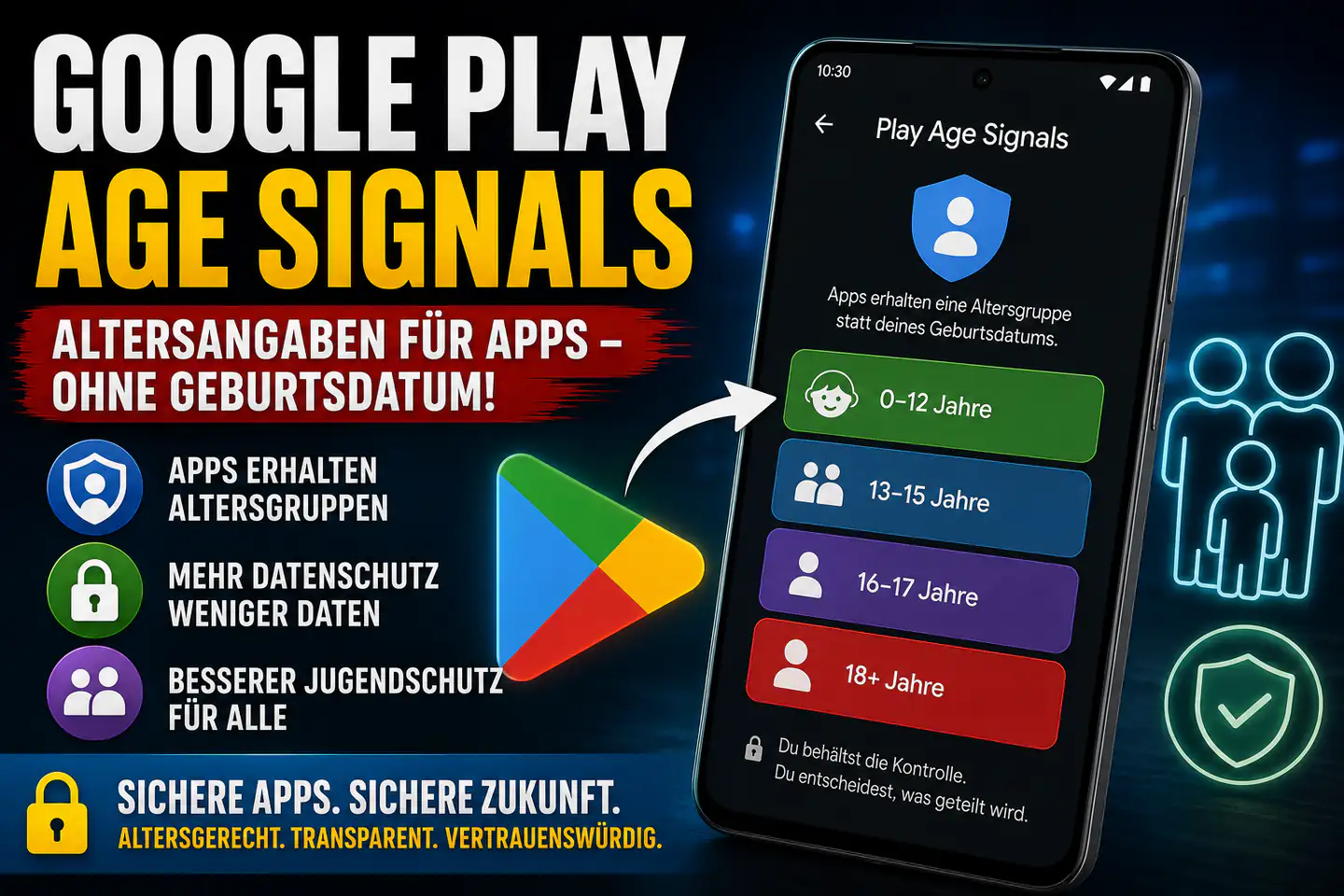 Google Play Age Signals: Was der neue Altersnachweis für Android-Apps bedeutet