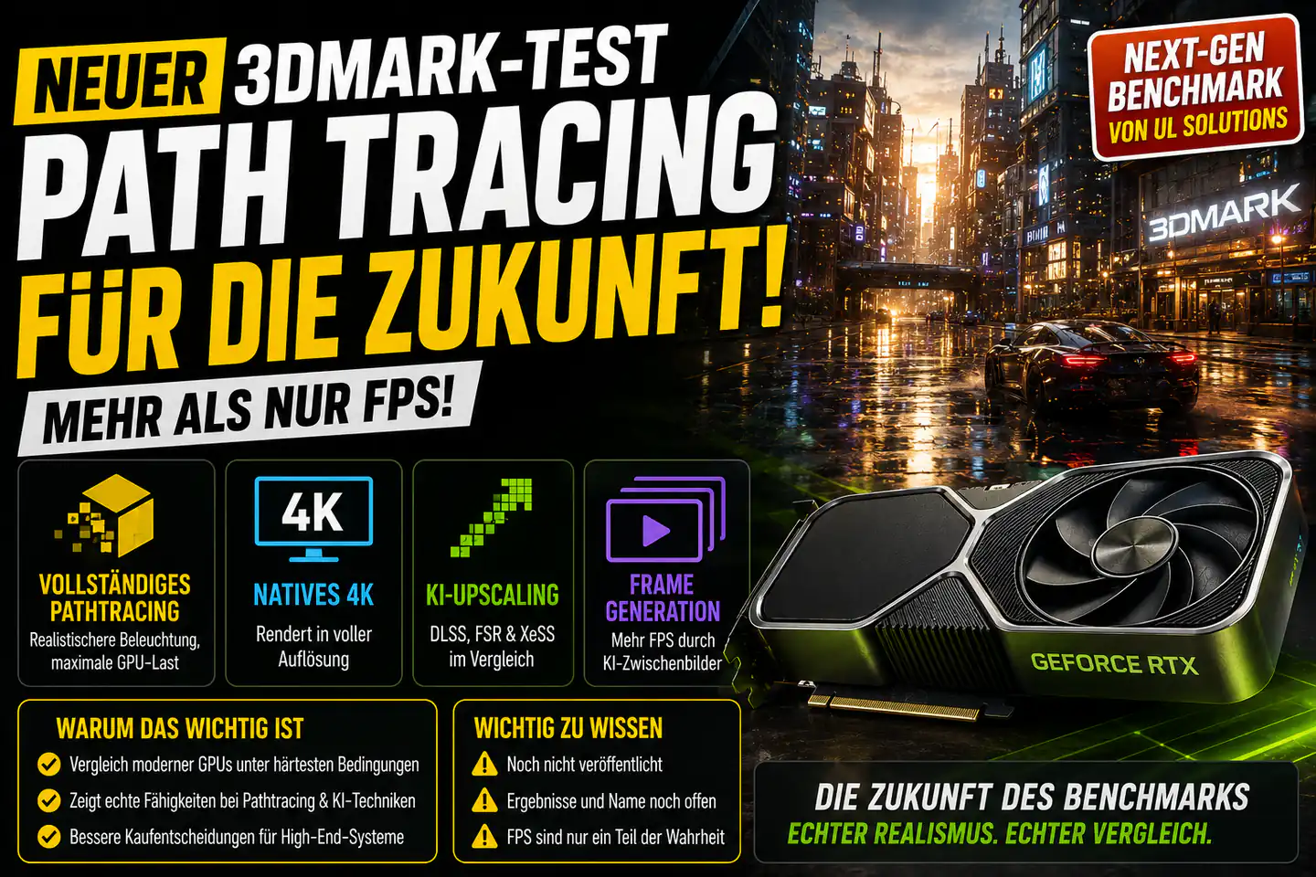Der neue 3DMark setzt auf Pathtracing – aber was bringt das Spielern?