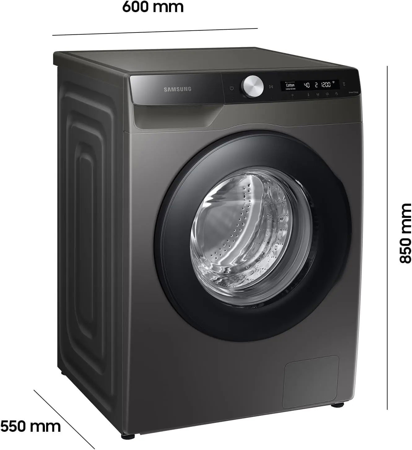 samsung waschmaschine 8 kg 1400 u min ecobubble automatische waschmittel- weichspulerdosierung