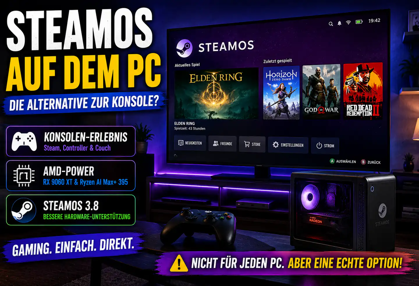 SteamOS auf dem normalen PC: Wie viel Steam Machine steckt wirklich darin?