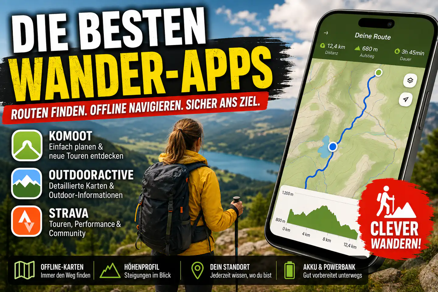 Wander-Apps im Alltag: Welche digitale Hilfe auf dem Trail wirklich zählt