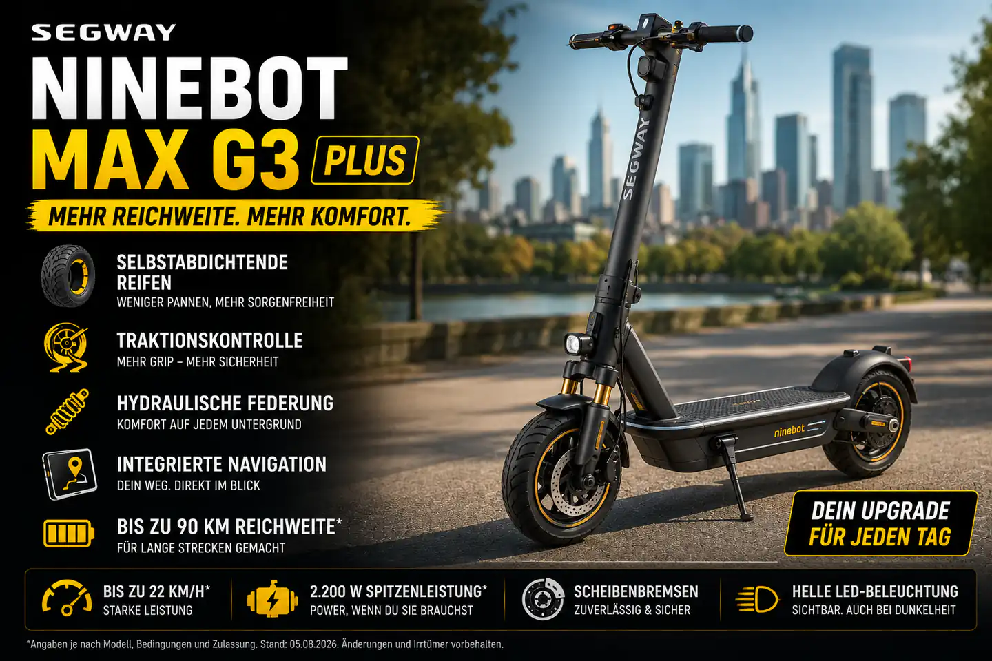 Segway Ninebot MAX G3 Plus: Mehr Reichweite, aber noch offene Fragen
