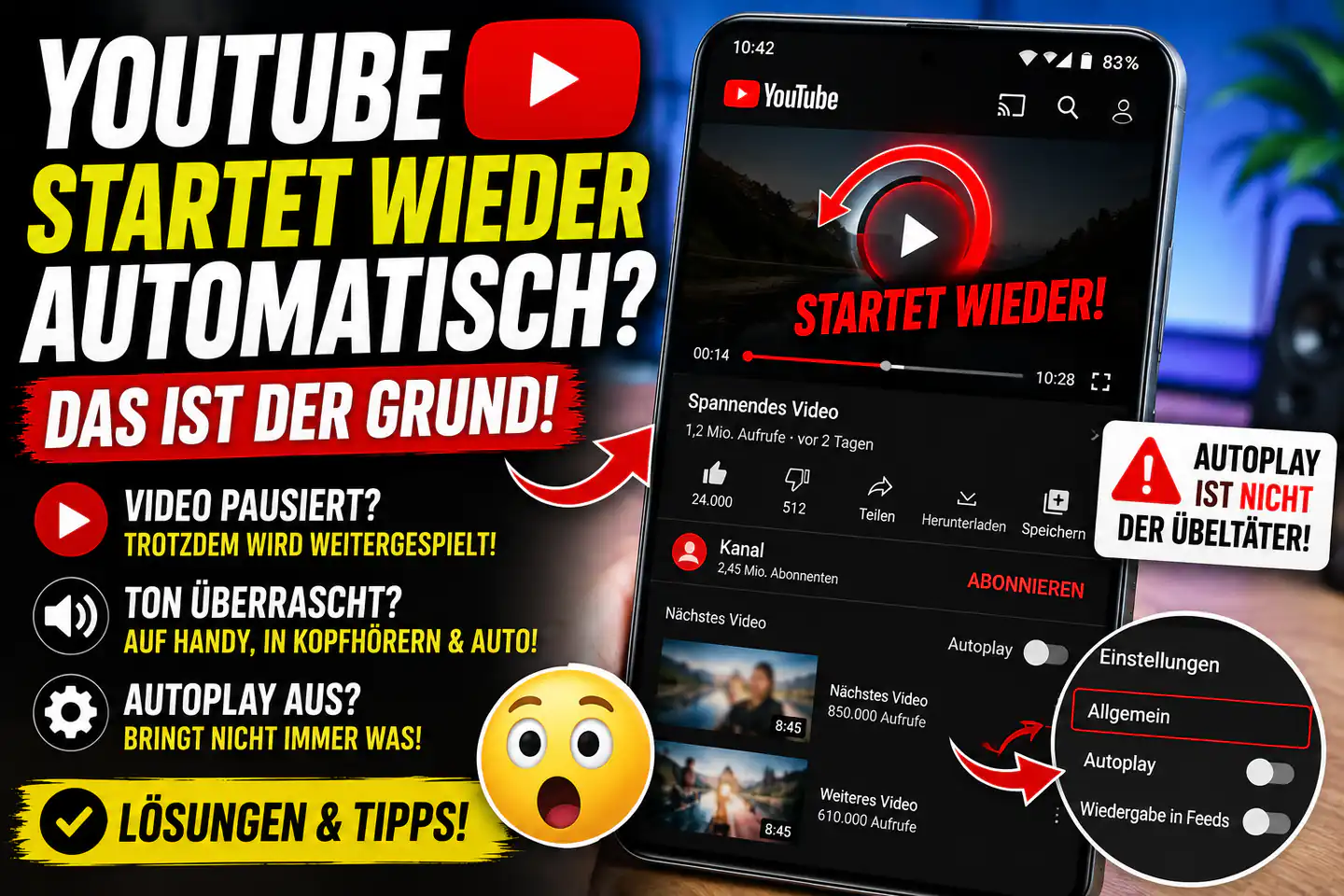 YouTube auf Android spielt Videos plötzlich wieder ab – was dahintersteckt