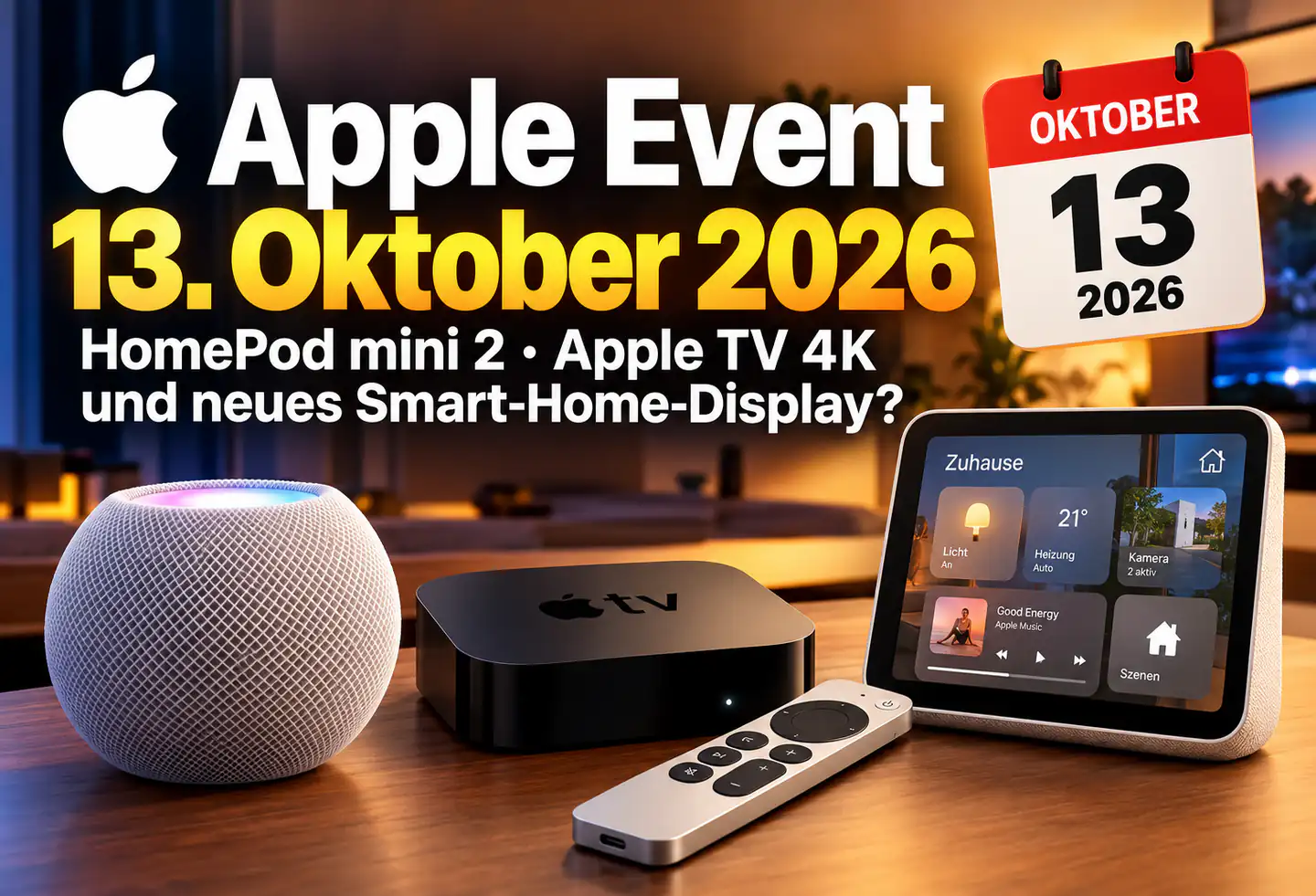 Apple HomePod mini 2 und Apple TV 4K: Warum der 30. Oktober entscheidend werden könnte