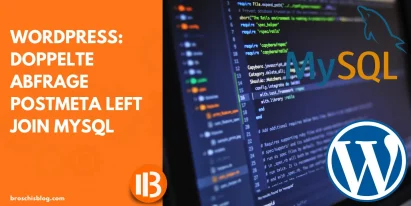 WordPress doppelte Abfrage postmeta left join MySQL