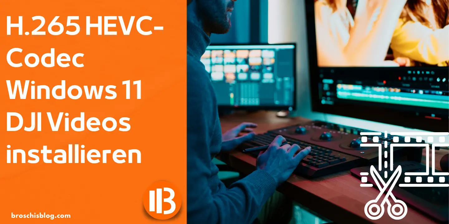 H.265 HEVC-Codec Windows 11 DJI Videos installieren
