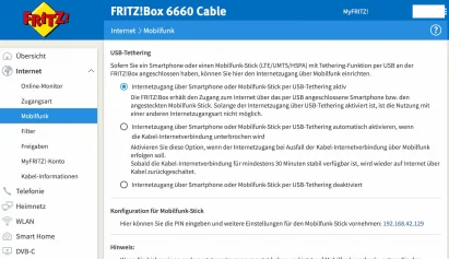 Fritzbox Mobilfunk Einstellung