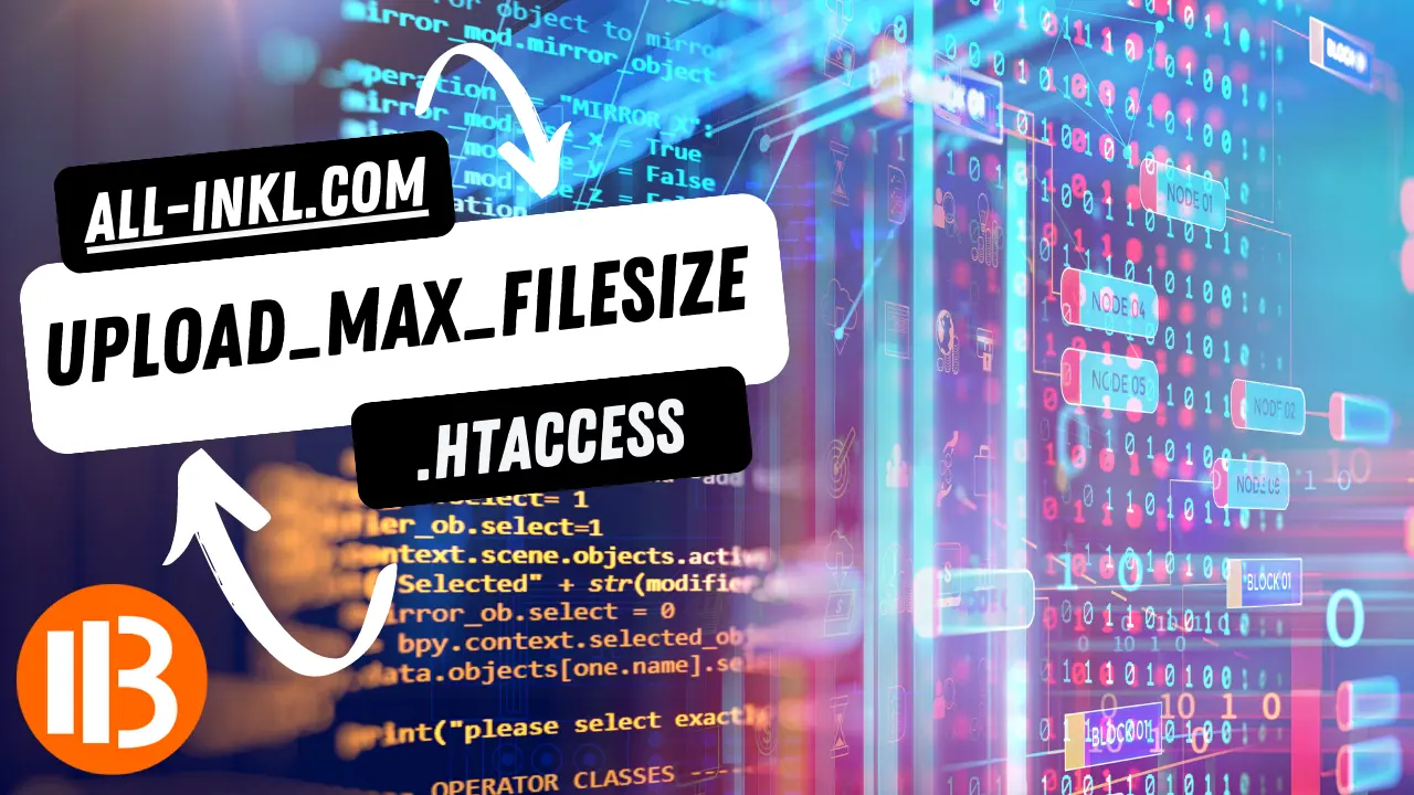 All-inkl.com upload_max_filesize in der.htaccess