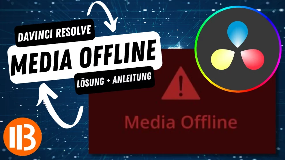 Davinci Resolve - Lösung auch wenn Media Offline angezeigt wird