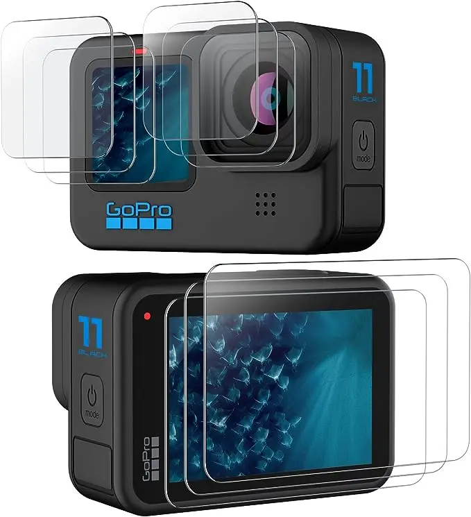 GoPro Tempered Glass Lens Screen Protectors