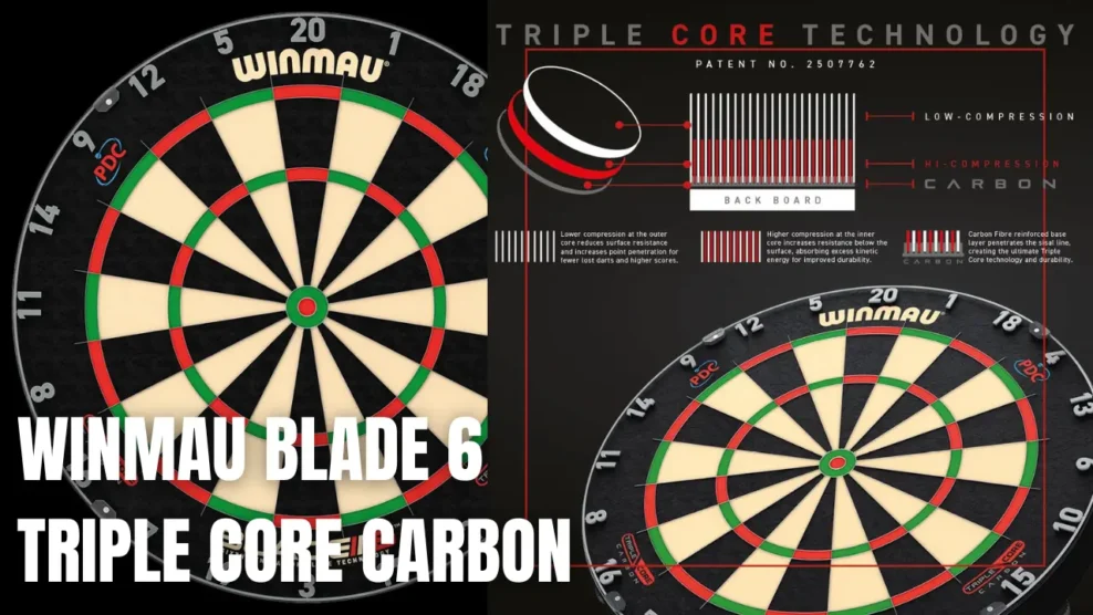 WINMAU Blade 6 Triple Core Carbon​