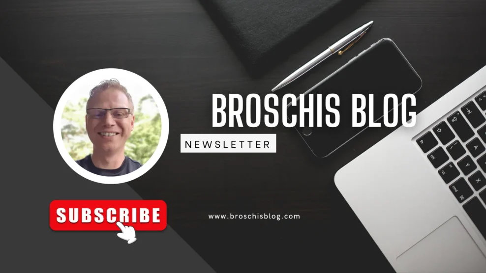 Broschis Blog Newsletter