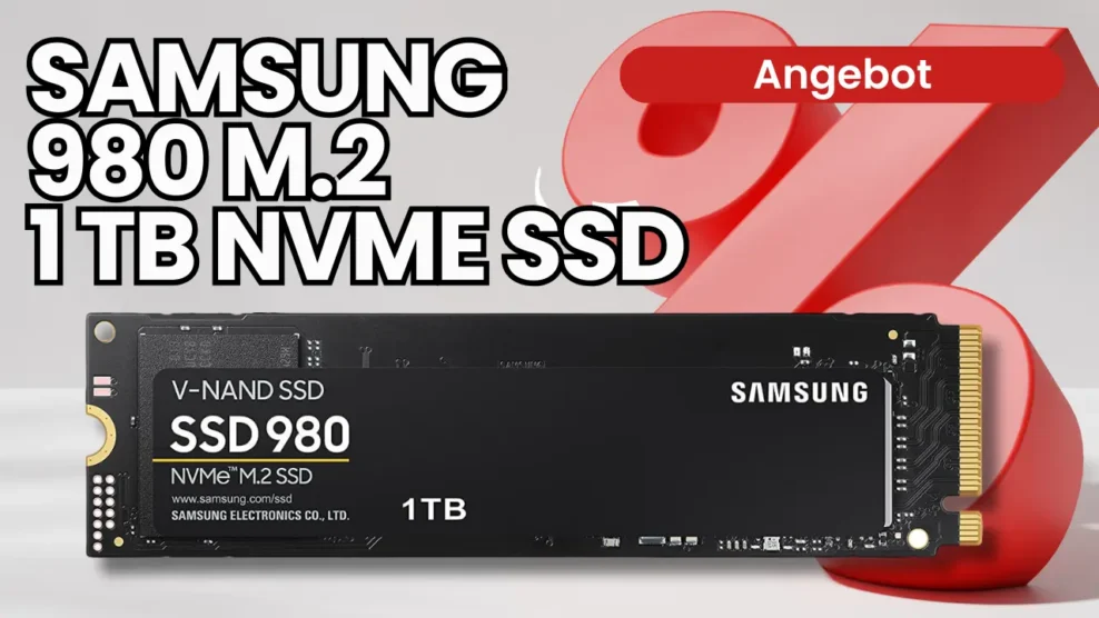 Samsung 980 M2 1 TB NVMe SSD billiger