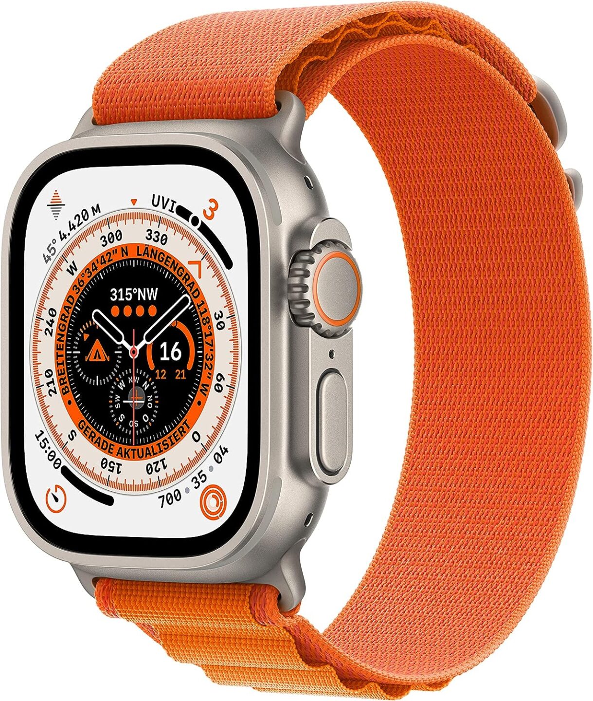 Apple Watch Ultra GPS + Cellular in 49mm Orange