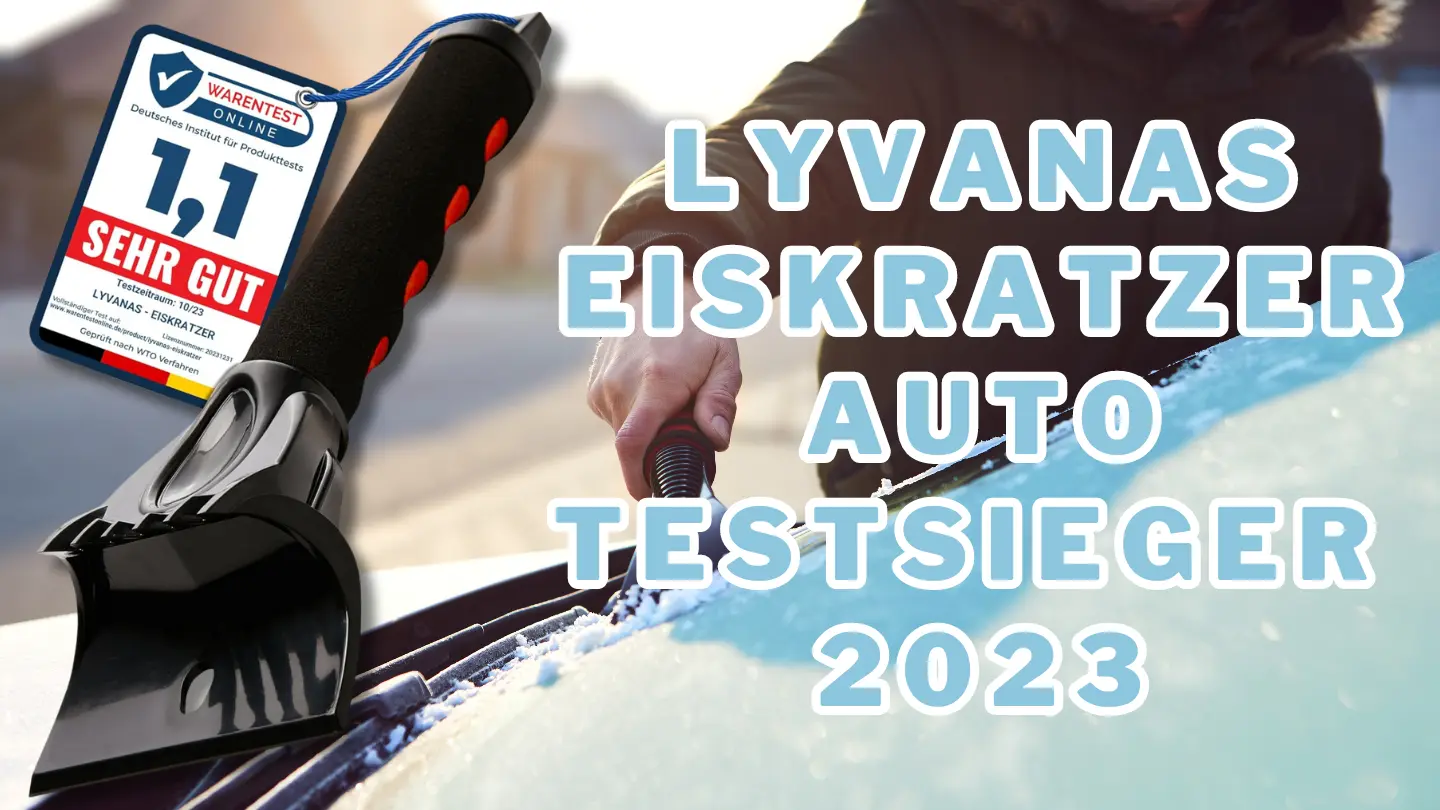 LYVANAS Eiskratzer: Auto TESTSIEGER 2023