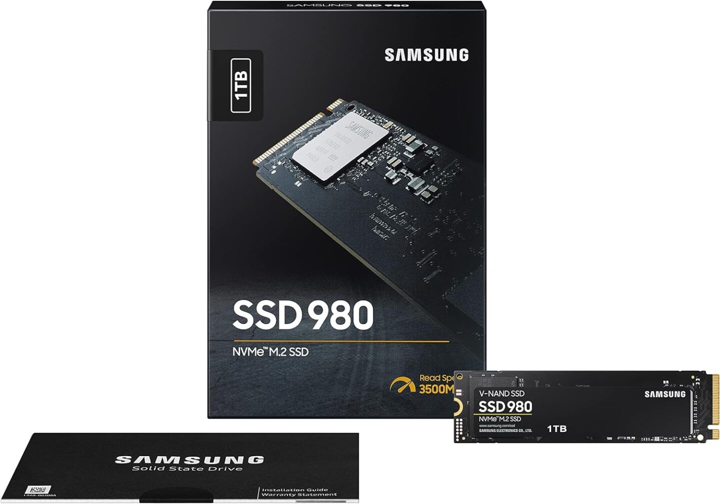 Samsung 980 NVMe M.2 SSD, 1 TB