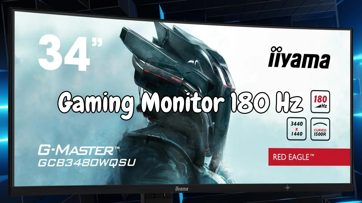 iiyama G-Master Red Eagle GCB3480WQSU-B1 Gaming Monitor