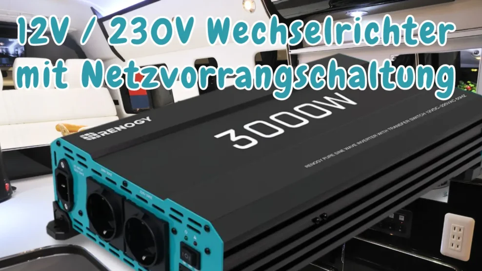 12V / 230V Wechselrichter mit Netzvorrangschaltung