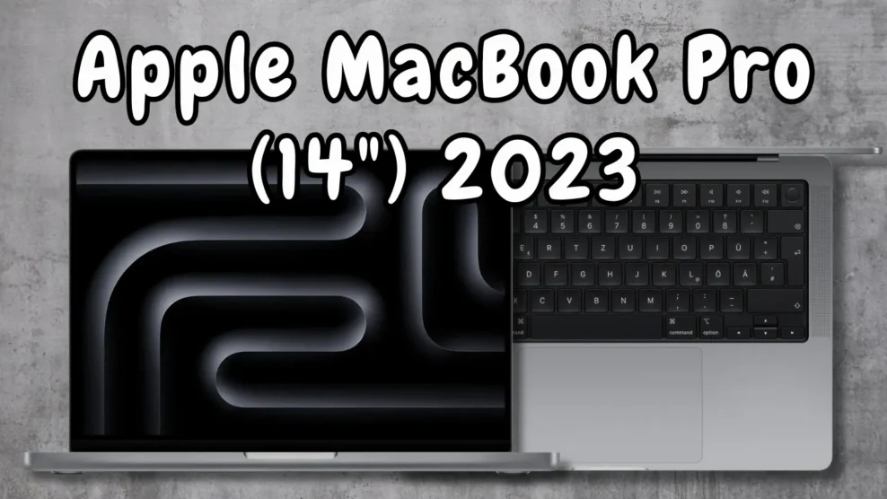 Apple MacBook Pro (14") 2023, grau, M3 10-Core GPU 1 TB SSD