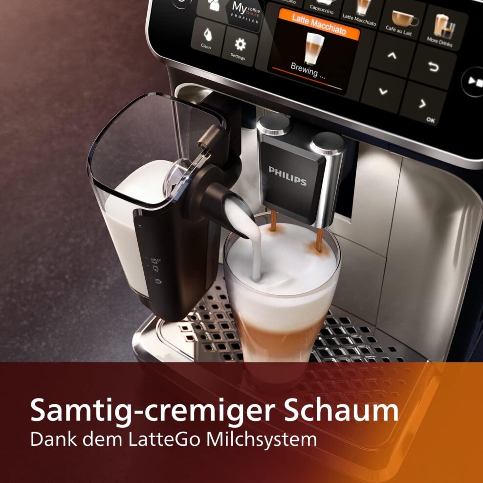 Philips Domestic Appliances 5400 Series Kaffeevollautomat - LatteGo-Milchsystem