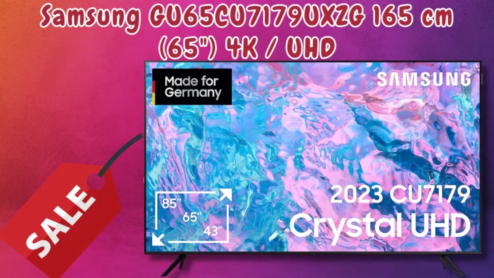 Samsung GU65CU7179UXZG 65 Zoll Fernseher Angebot