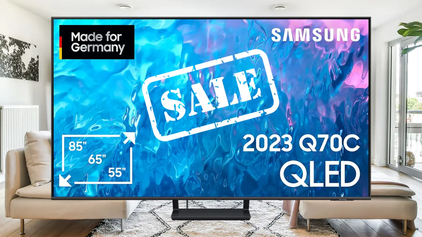 Samsung QLED GQ55Q70CAT 55 Zoll Fernseher Angebot