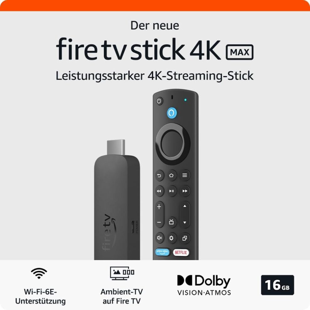Amazon Fire TV Stick 4K Max technische Daten