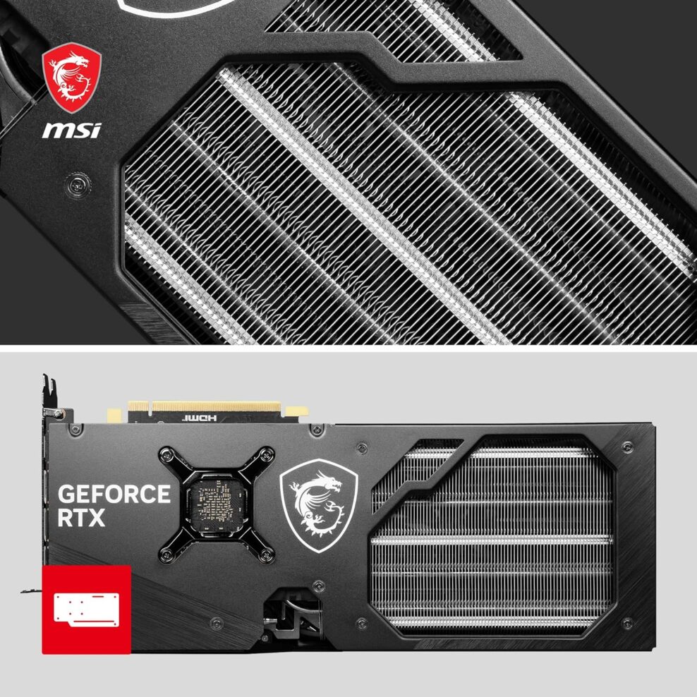 MSI GeForce RTX 4060 Ti Gaming X Trio 8G Gaming Grafikkarte 4