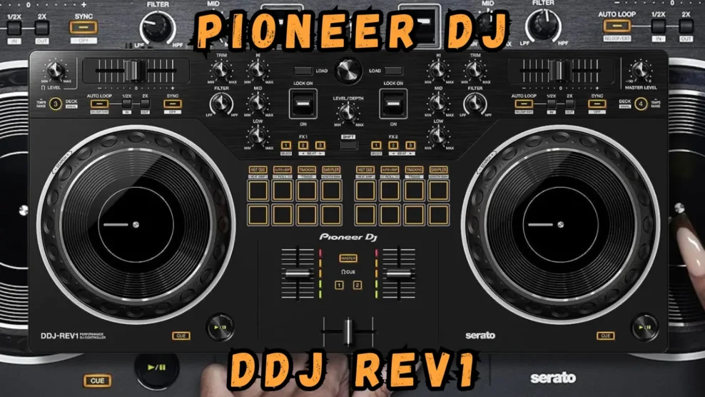 PIONEER DJ DDJ REV1 2-Kanal Controller Scratch-Stil für Serato DJ Lite