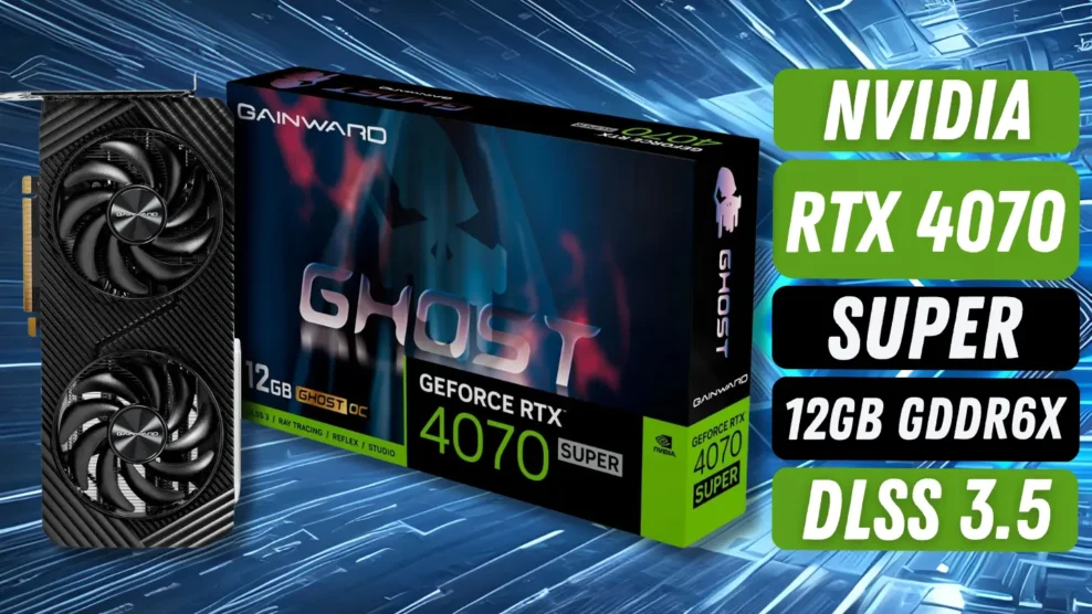 Gainward GeForce RTX 4070 SUPER Ghost OC Gaming Grafikkarte