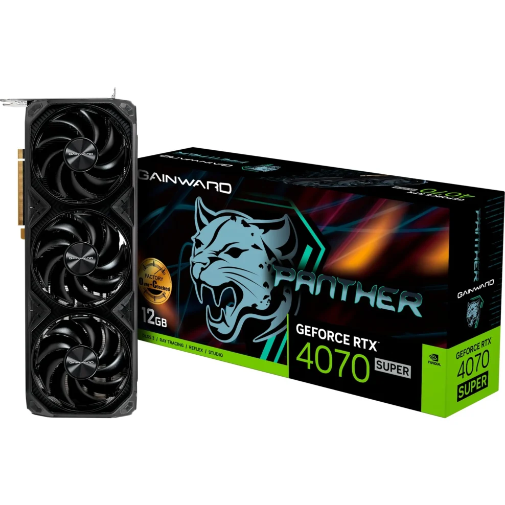 Gainward GeForce RTX 4070 SUPER Panther OC Gaming Grafikkarte