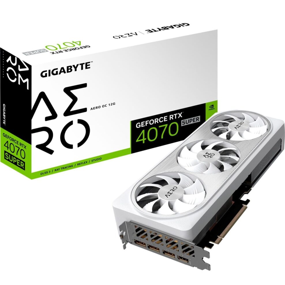 Gigabyte GeForce RTX 4070 SUPER AERO OC 12G Grafikkarte