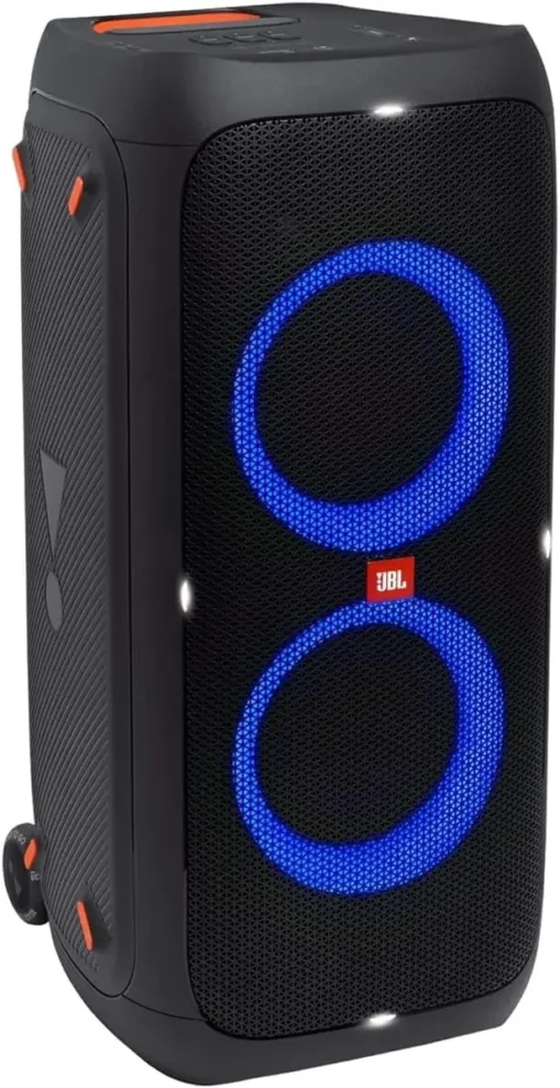 JBL PartyBox 310 in Schwarz – Trag- und rollbarer Bluetooth Party-Lautsprecher