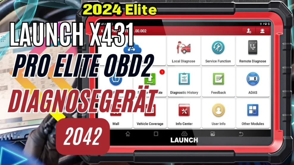 LAUNCH X431 PRO Elite obd2 diagnosegerät 2024