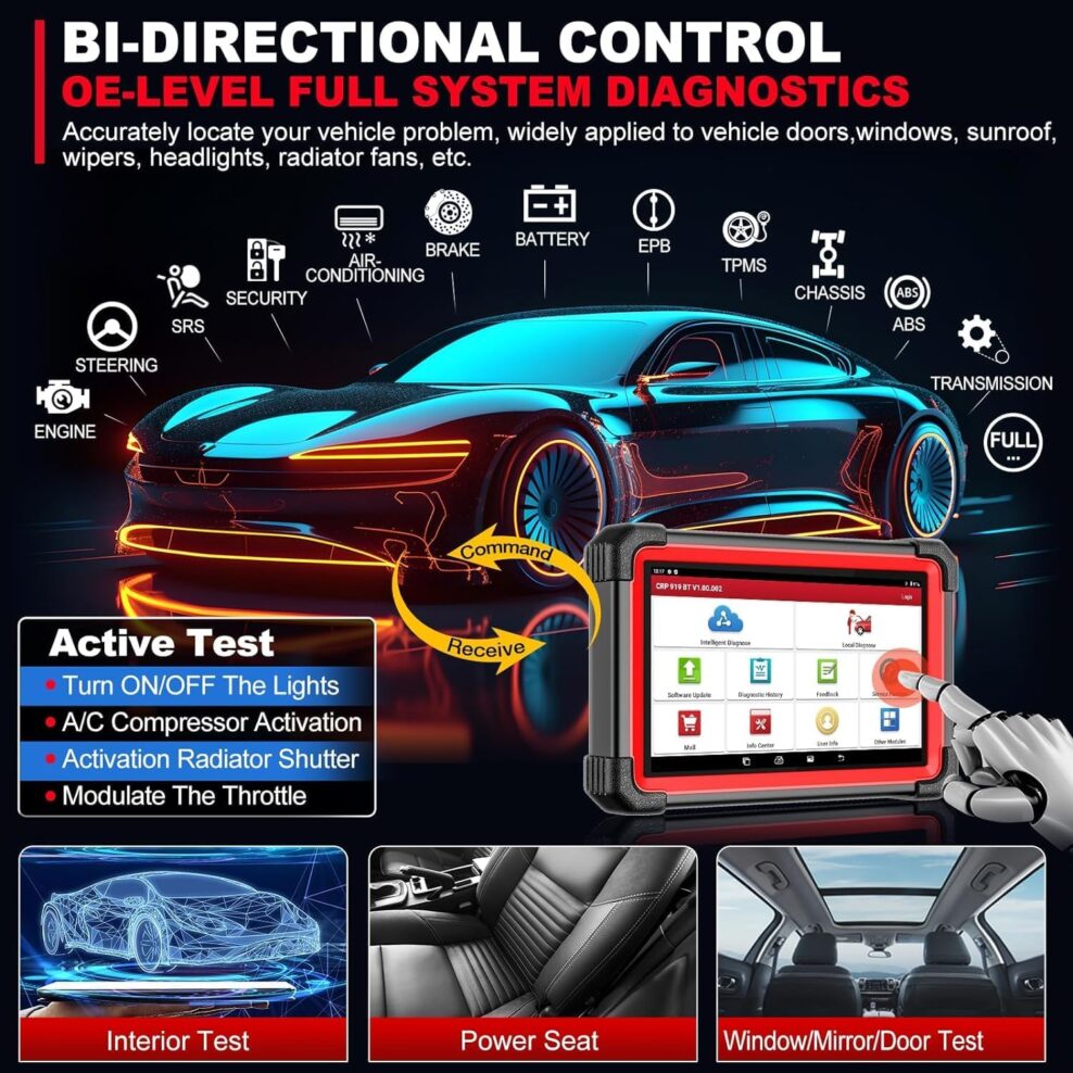 LAUNCH X431 CRP919E BT obd2 diagnosegerät