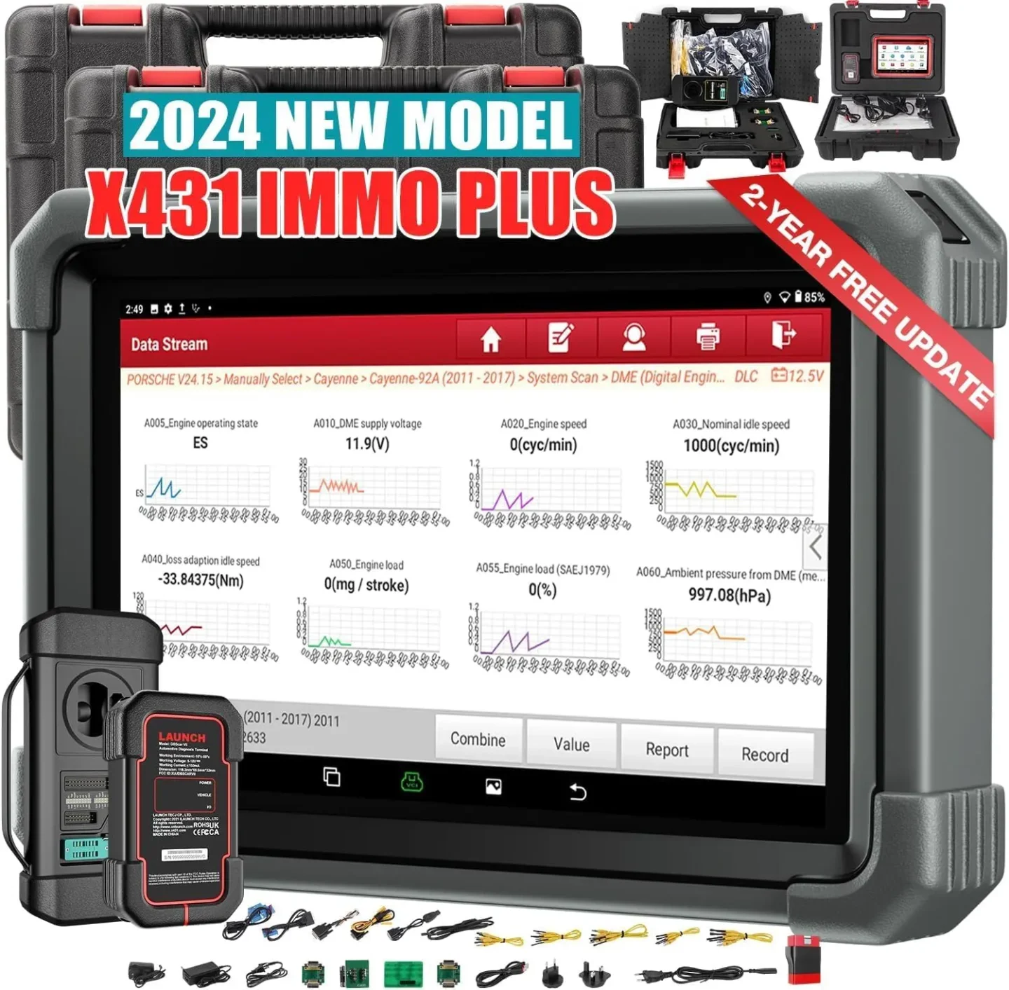 LAUNCH X431 IMMO Plus obd2 Diagnosegerät Auto