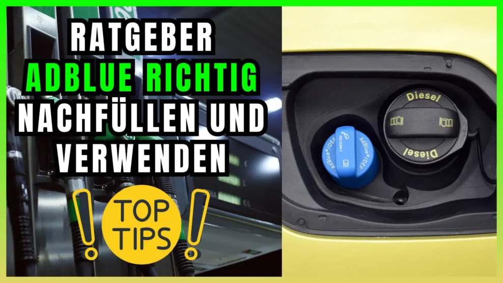 Umfangreicher Ratgeber: AdBlue richtig nachfüllen und verwenden