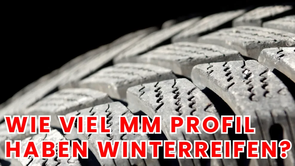 Wie viel mm Profil haben Winterreifen?