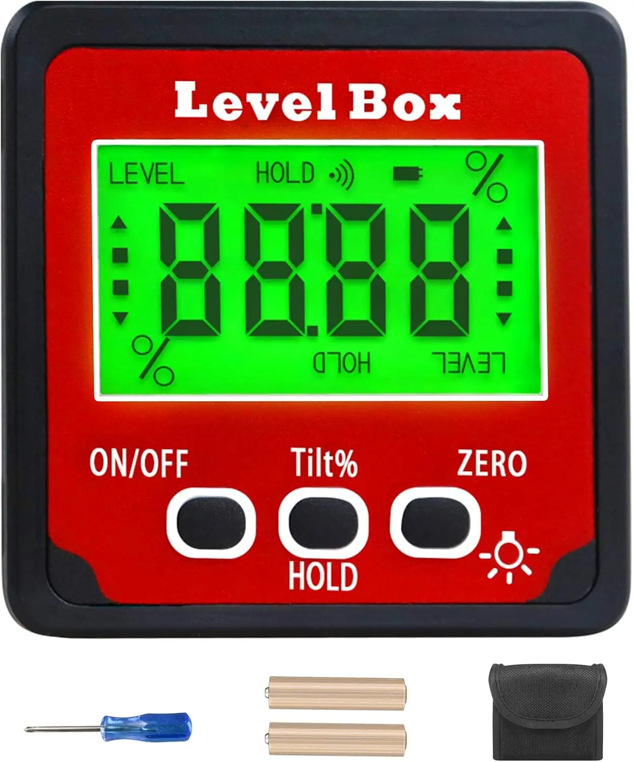 Digital LCD Winkelmesser mit Magnetfuß